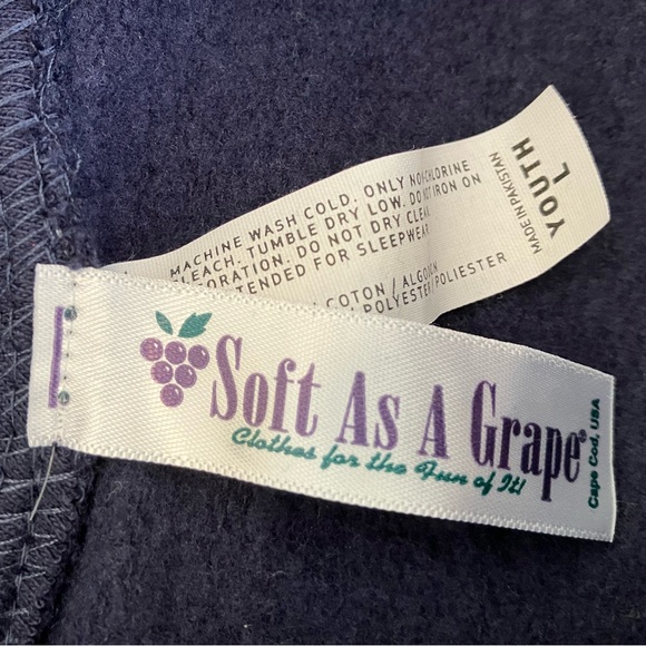 Kids Red Sox hoodie sweatshirt, Soft as a Grape size Large - Picture 7 of 8